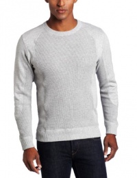 Calvin Klein Sportswear Men's Utilitarian Mixed Media Crew Neck