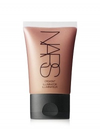 NARS Illuminator lights the skin from within. A collection of light-reflecting liquids that glide on to refresh and enhance the complexion to create a shimmering incandescence. Go gorgeously nude with peachy pink Orgasm or up the ante with Super Orgasm's extra golden glow. Highlight with pearlescent Copacabana and bring out the bronze with sun-kissed Laguna. Wear them alone, pair them with makeup, or caress your decollete. Deceptively sheer, decidedly luminous.