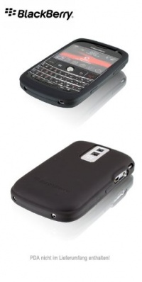 BlackBerry Skin Case for BlackBerry Bold 9000 (Black)