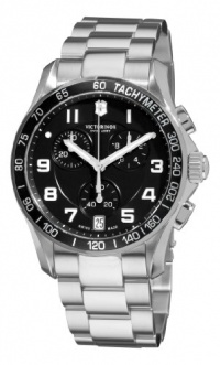 Victorinox Swiss Army Men's 241494 Chrono Classic Black Chronograph Dial Watch