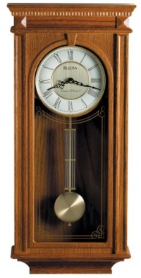 Bulova Manorcourt 24 1/4 High Wall Chime Clock