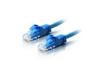 C2G / Cables to Go 27140 Cat6 550 MHz Snagless Patch Cable, Blue (1 Foot)