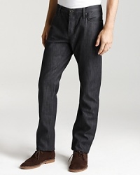 In a sleek navy wash and slim fit, the Burberry Steadman jeans are a casual-meets-cool classic.