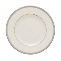 Lenox Tuxedo Platinum Ivory China Butter Plate