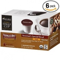 Green Mountain Newman's Own Special Decaf Coffee,  K-Cup Portion Pack for Keurig K-Cup Brewers, 12-Count (Pack of 3)