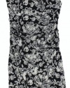 Lauren Ralph Lauren Women's Sleeveless Floral Sheath Dress (8, Lighthouse Navy/Cream)