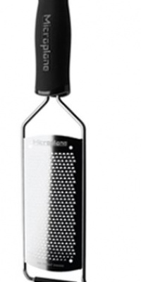 Gourmet Fine / Spice Grater with Black Handle