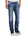 Diesel Men's Safado Slim Straight Leg Jean, Denim, 28x30