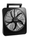 O2COOL 10 Battery or Electric Portable Fan in Black