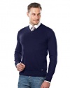 VB Jumper - V-Neck, dark blue, XL