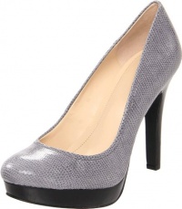 Calvin Klein Women's Kendall Patent Lizard Print Platform Pump