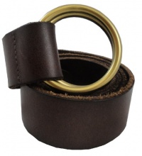 Polo Ralph Lauren Men's Leather O-Ring Belt (Medium)