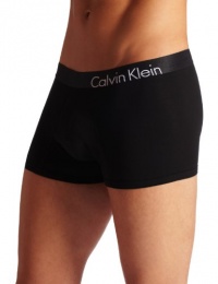 Calvin Klein Men's Bold Trunk, Black, Large