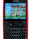 Nokia X2-01 Unlocked GSM Phone-U.S. Version with Warranty (Red)