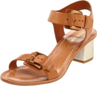 Pour La Victoire Women's Ilissa Sandal, Saddle Brown, 9.5 M US