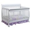 DaVinci Kalani 4-in-1 Convertible Crib with Toddler Rail, White