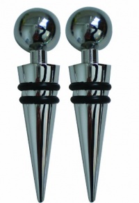 Global Decor Set of Bottle Stoppers, Set of 2