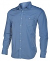 Lucky Brand Jeans Men's Button Down Long Sleeve Shirt Blue