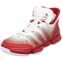 adidas Men's TS Heat Check Basketball Shoe,University Red/University Red/Running White,10 M US