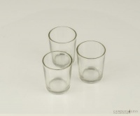 Clear Glass Votive Holders (1 Dz)