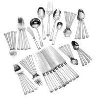 Tuttle la Preference Sterling Pantheon 46-Piece Continental-Size Flatware Set, Service for 8