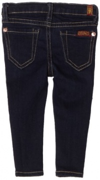 7 For All Mankind Baby-girls Infant The Skinny, Rinsed Indigo, 12 Months