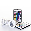 Fun-Max Multicolor LED Light 16-Color Bulb Set with Remotes