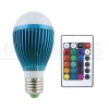 HitLights BLUE-MOON Multi Color 9W RGB Changing LED Globe Light Bulb, Super Bright Mood Light with Upgraded Remote Memory Function Since 3/6/13