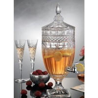 Godinger Brandon 1 gal. Crystal Beverage Dispenser