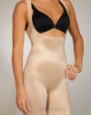 TC Fine Intimates Extra Firm Control Wear Your Own Bra Shaping Long Leg Torsette, L, Nude