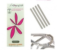 Foot Petals Strappy Strips Shoe Strap Cushions Pads, White Lily