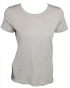 Charter Club Womens Basic Short Sleeve Crewneck T Shirt Top