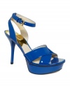 Brightly sophisticated. MICHAEL Michael Kors' Gideon platform sandals are the perfect colorful finish.