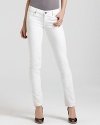 Paige Denim Jeans - Skyline Skinny Jeans in Optic White