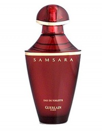 Sanskrit for the cycle of birth and rebirth, this oriental fragrance rejuvenates the senses with an inspiring woody floral blend of ylang-ylang top notes and jasmine over a warm base of sandalwood. 3.4 oz. Made in France. 