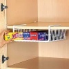 Under Shelf Wrap Rack in WHITE model 1983W from Organize It All