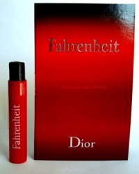 Christian Dior Fahrenheit Eau de Toilette Spray for Men, Vial, Mini, 0.03 Ounce