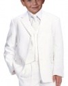 Gino First Communion and Wedding Suit Set White for Boys