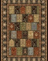 Home Dynamix Royalty 41200B-450 Black 7-Feet 8-Inch by 10-Feet 4-Inch Traditional Area Rug