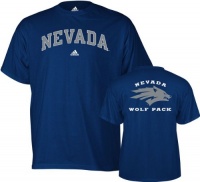 Nevada Wolf Pack Adidas Relentless T-Shirt