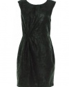 DKNY V-Back Sleeveless Dress Black S