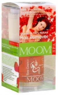 MOOM® Botanical Hair Removal Kit with Rose Essence for Dry Skin 6 Ounces