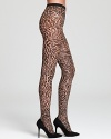 Expect to be spotted in these wild, leopard-print Wolford tights. Style #018905.