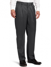 Geoffrey Beene Men's Sorona Luxury Stretch Performance Pleated Dress Pant