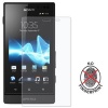 Amzer AMZ94119 Anti Glare Anti Scratch Screen Guard Protector with Cleaning Cloth for Sony Xperia Sola - Retail Packaging - Anti Glare