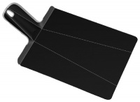 Joseph Joseph Chop 2 Pot Plus Folding Chopping Board, Black