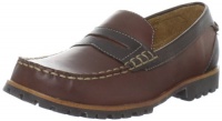 Cole Haan Kids Brandon Two Tone Loafer (Toddler/Little Kid/Big Kid),Tan/Brown,9 M US Toddler