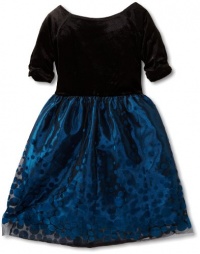 Hype Girls 7-16 Jayden Dress, Teal, 10