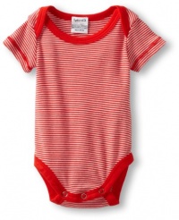 Splendid Littles Unisex-Baby Newborn Always Mini Striped Onesie, Fiesta, 6-12 Months