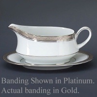 Noritake Crestwood Gold Gravy Boat